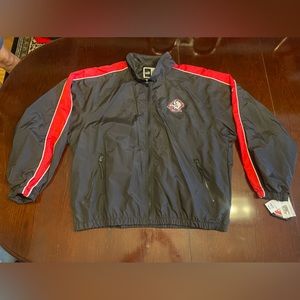 BUFFALO SABRES RED AND BLACK JACKET
